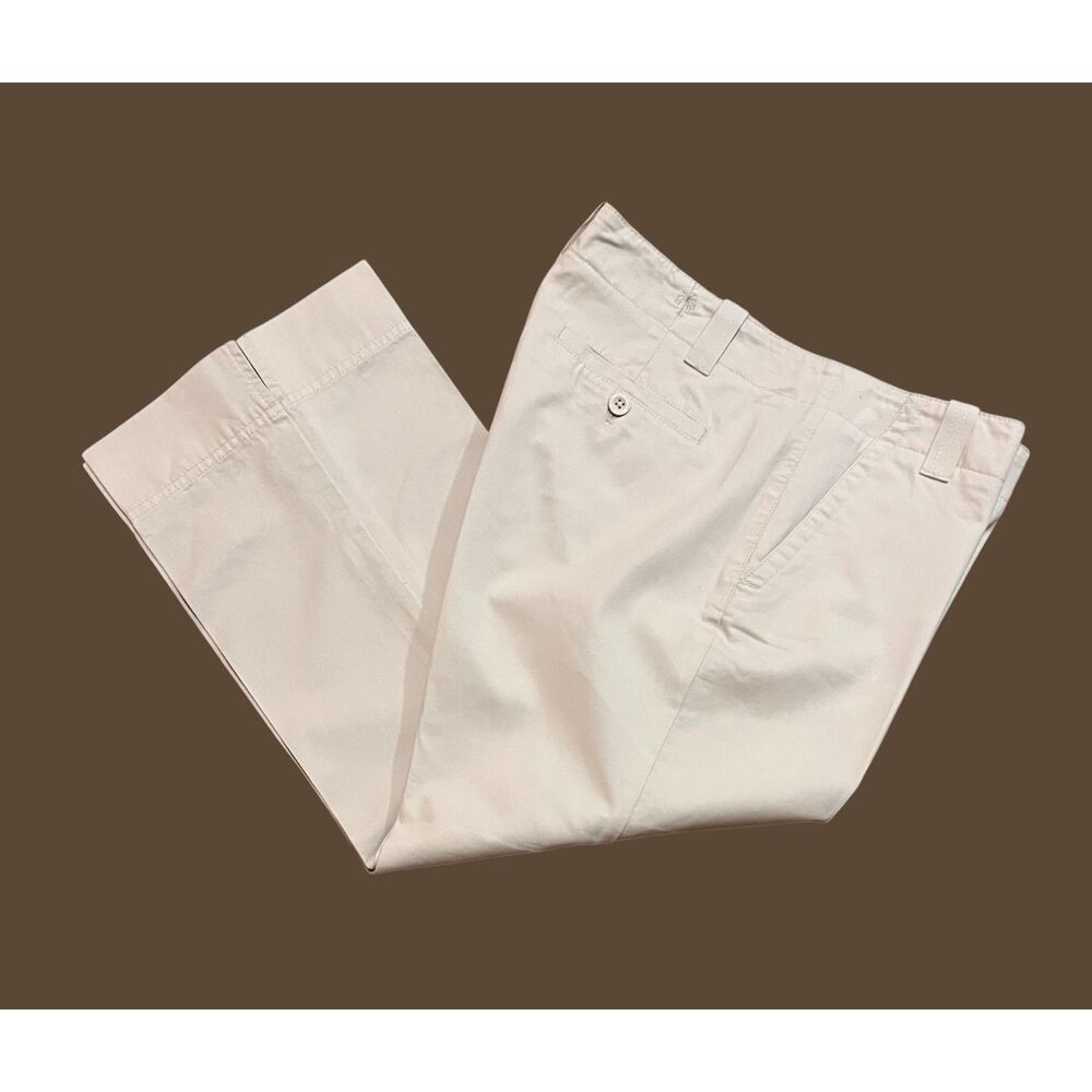 LILLY PULITZER Main Line Fit Flat Front Chino’s Ankle Pants Sz 8
